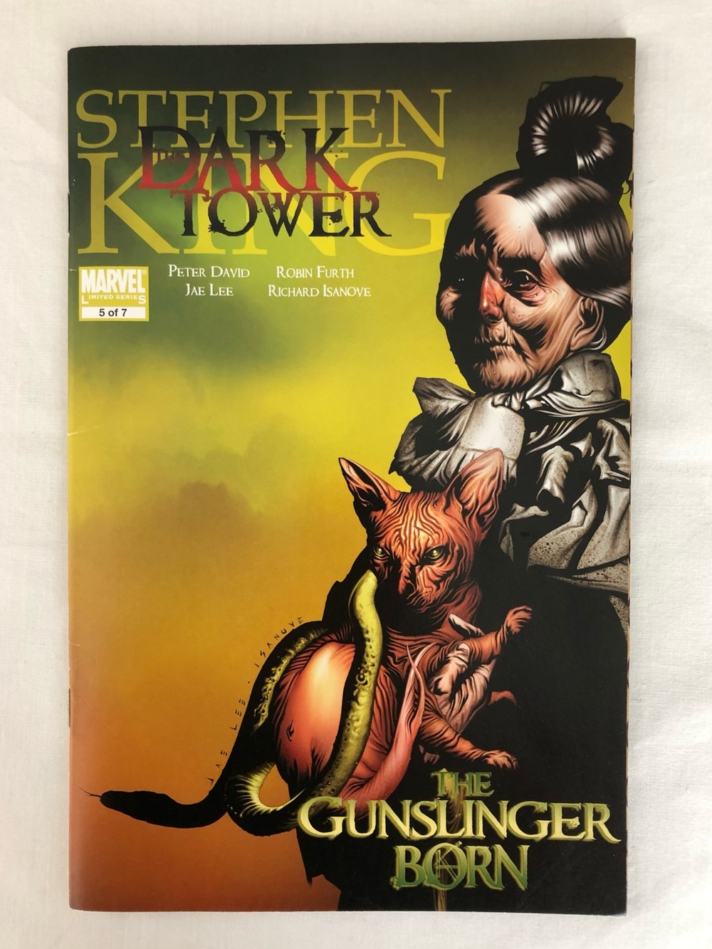 Stephen King 2007 The Dark Tower Gunslinger Born #5 Comic Book Direct Edition